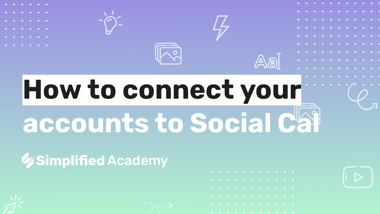 Connect Your Accounts to Social Media Scheduler
