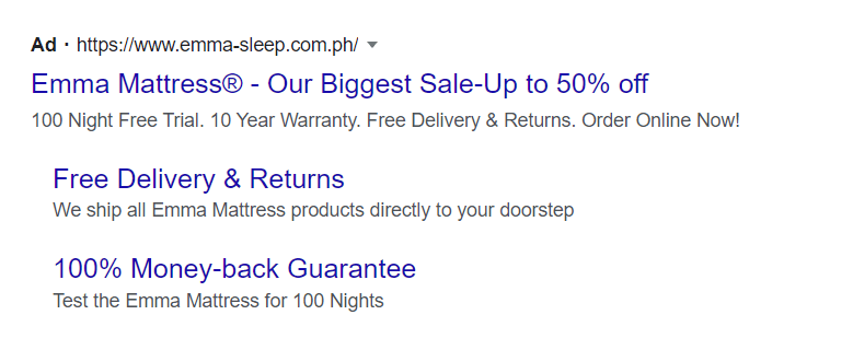 headlines Headline for mattresses